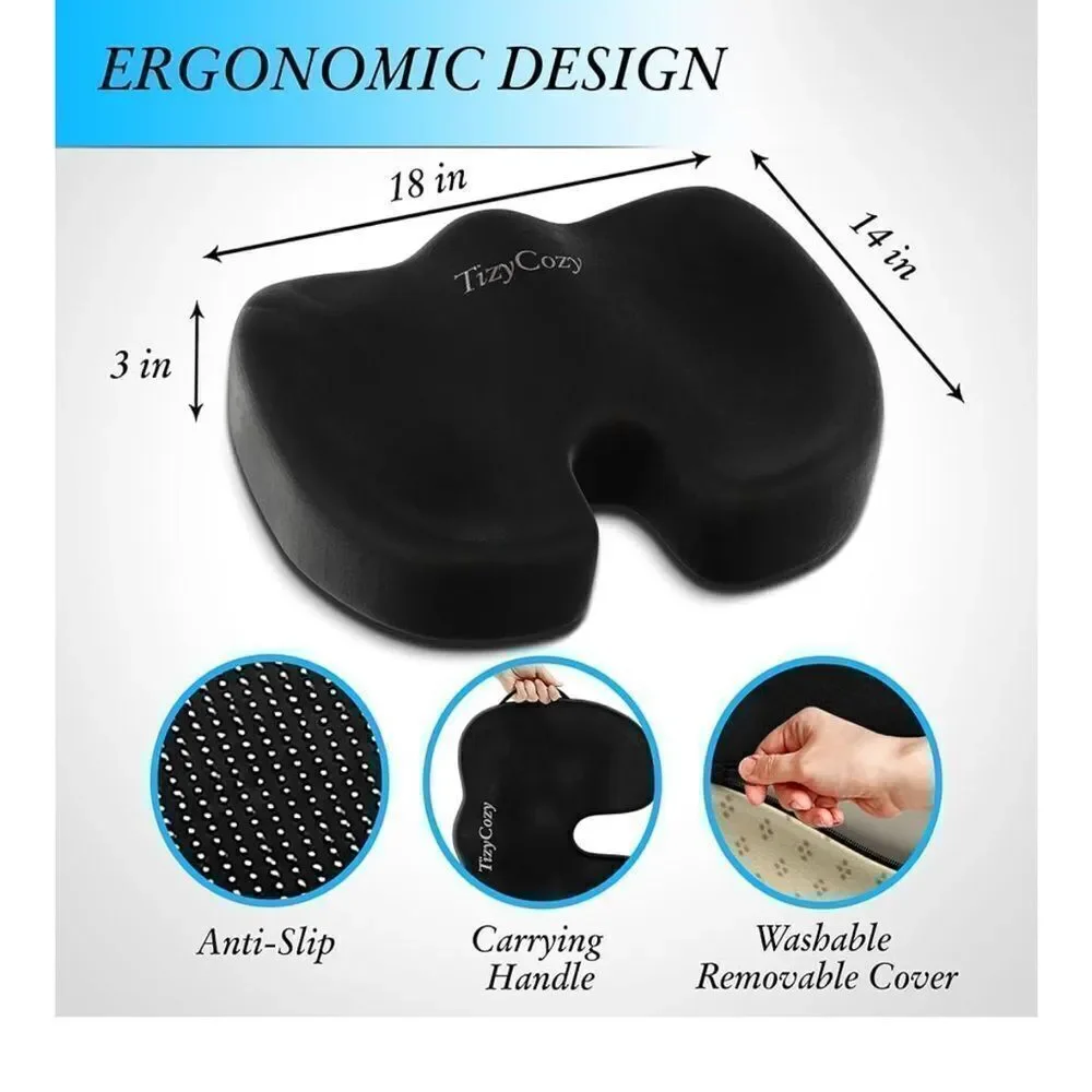 Tizy Cozy orthopedic memory foam pillow